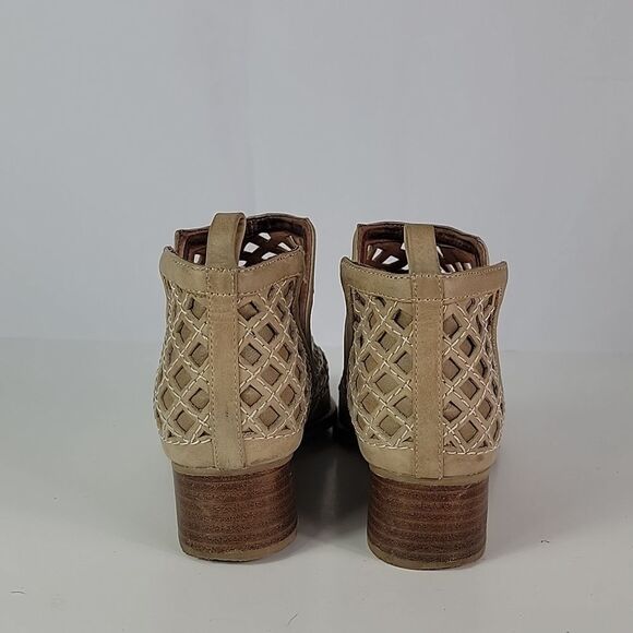 Jeffrey Campbell Taggart Open Weave Women's Booties - Picture 11 of 13